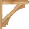 Ekena Millwork Imperial Rough Sawn Craftsman Outlooker, Western Red Cedar, 6"W x 28"D x 28"H OUT06X28X28IMP04RWR - alternate 3